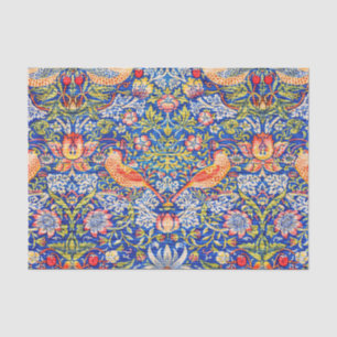 Papel De Seda William Morris Strawberry famosa pintura do ladrão