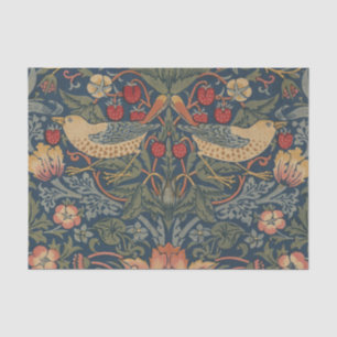 Papel De Seda William Morris Strawberry Theves Birds