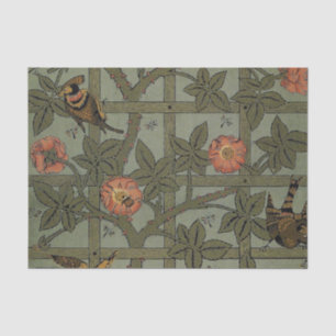 Papel De Seda William Morris Trellis Wallpaper Art