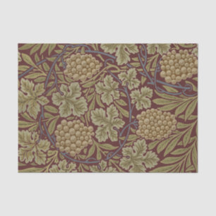 Papel De Seda William Morris Vine Floral Patterno