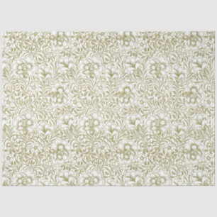 Papel De Seda William Morris Vintage - Padrão de Cravagem