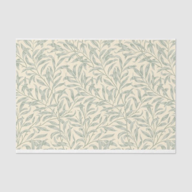 Papel De Seda William Morris Willow Branches Design (Frente )
