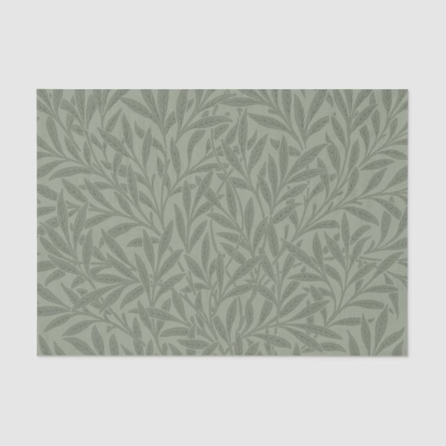 Papel De Seda William Morris Willow Flower Classic (Frente )