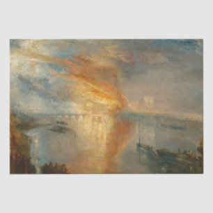 Papel De Seda William Turner - A Queima do Parlamento