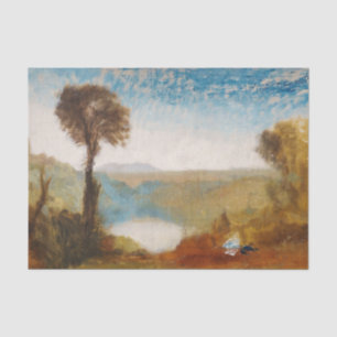 Papel De Seda William Turner - Lago Nemi