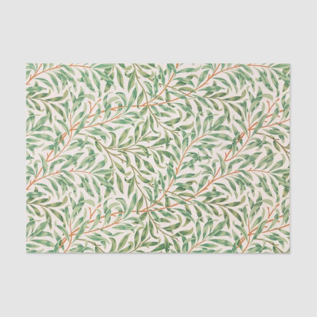 Papel De Seda Willow Bough por William Morris  (Frente )