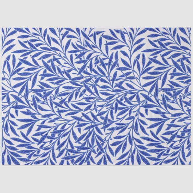 Papel De Seda Willow Pattern, William Morris Tissue Paper (Frente )