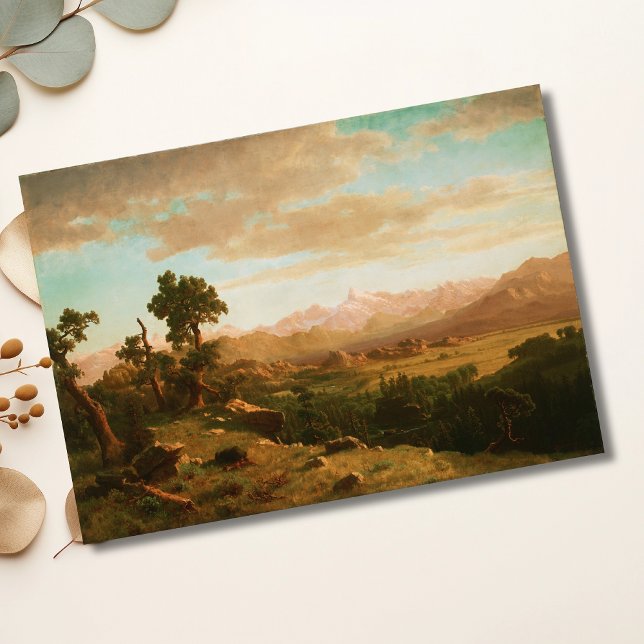 Papel De Seda Wind River Country - Albert Bierstadt (Criador carregado)
