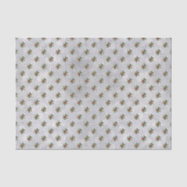 Papel De Seda Winter Holly Berry - Papel-Padrão