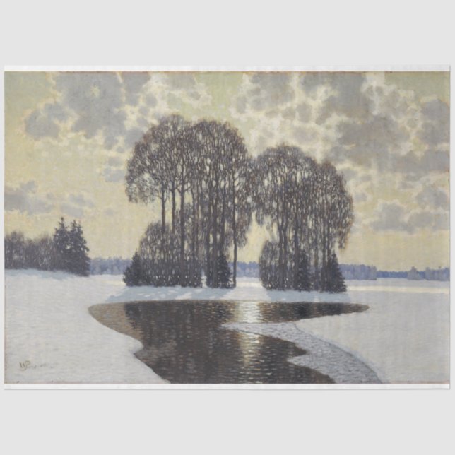 Papel De Seda Winter (por Vilhelms Purvitis) (Frente )