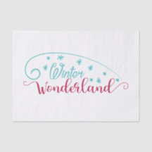 Papel de Seda Winter Wonderland