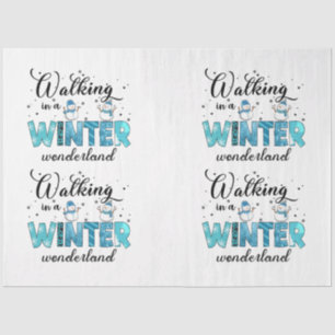 Papel De Seda Winter Wonderland Customize