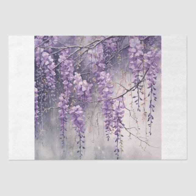 Papel De Seda Wisteria (Frente )