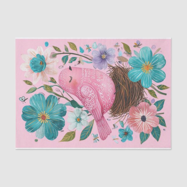 Papel De Seda Wistful Wing (Frente )