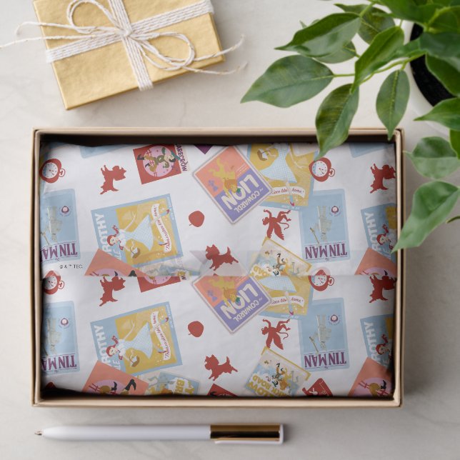 Papel De Seda Wizard of Oz™ Character Print Toss Pattern (Presente)