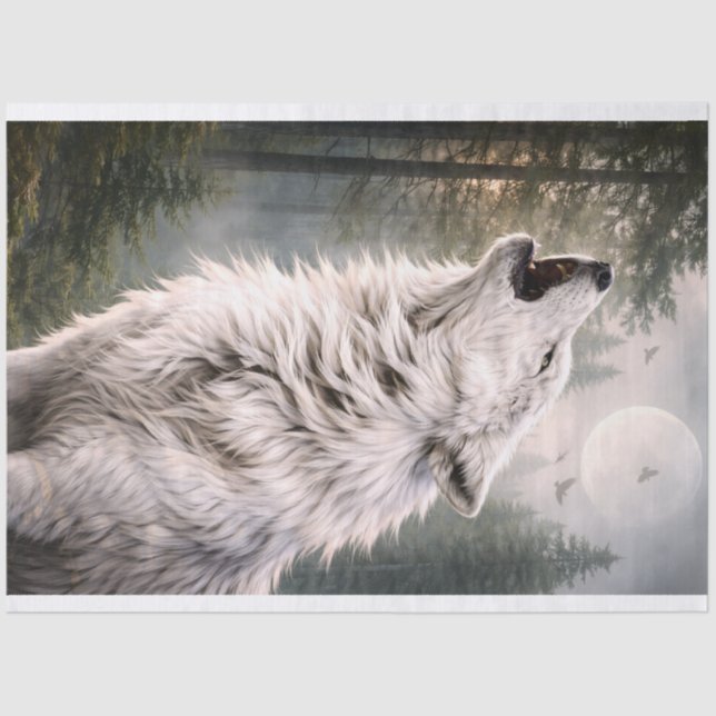 Papel De Seda Wolf 2 (Frente )