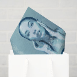 Papel De Seda "Woman in Blue"