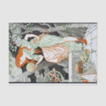 Papel De Seda Woman Science por Eugene Grasset<br><div class="desc">Eugène Samuel Grasset era um artista decorativo suíço do final do século XIX/início do 20 que trabalhava em Paris,  França,  em vários campos de design criativos diferentes. Ele é considerado o Pai de Arte Nouveau.</div>