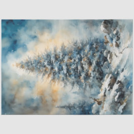 Papel De Seda Wonderland Tree e Deer Decoupage Paper