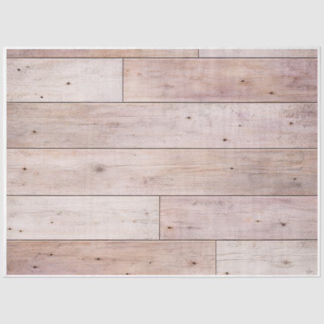 Papel De Seda Wood Planks  (Frente )
