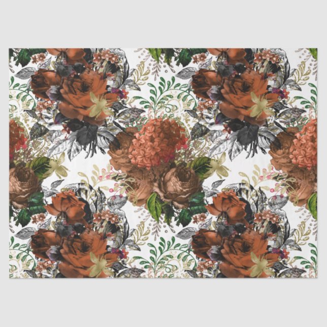 Papel De Seda Woodland Bee Series Design 34 (Frente )