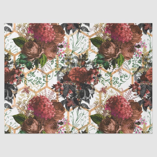 Papel De Seda Woodland Bee Series Design 46 (Frente )