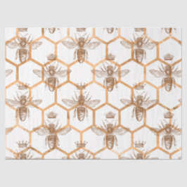 Papel De Seda Woodland Bee Series Design 49