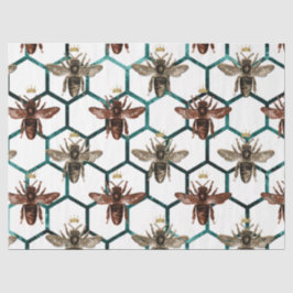 Papel De Seda Woodland Bee Series Design 59