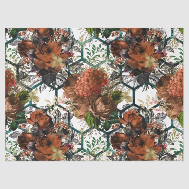 Papel De Seda Woodland Bee Series Design 61 (Frente )