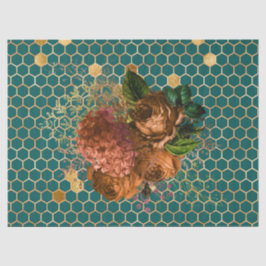 Papel De Seda Woodland Bee Series Design 66