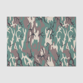 Papel De Seda Woodland Camo