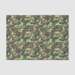 Papel De Seda Woodland Militairy Camo Impressão