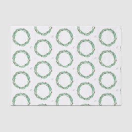 Papel De Seda Wreath Natal