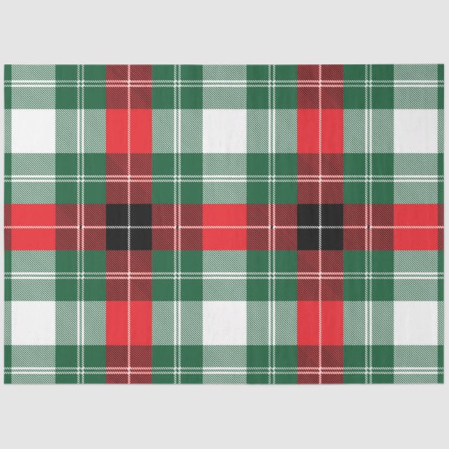 Papel De Seda Xadrez 6 da série Natal (Frente )