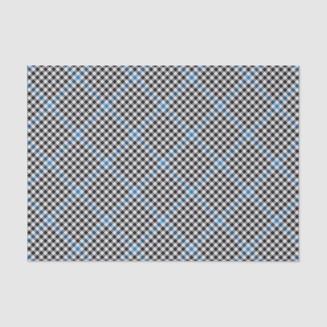 Papel De Seda Xadrez Clan Haig Check Tartan (Frente )