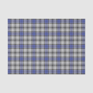 Papel De Seda Xadrez de Tartan escocesa de Hannay do clã