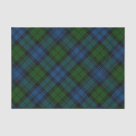 Papel De Seda Xadrez Green Family Feriados Rustic Tartan