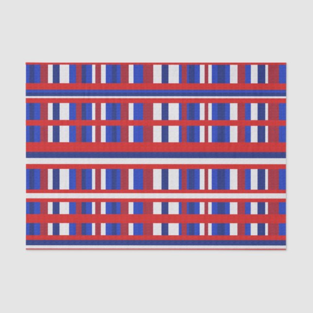 Papel De Seda Xadrez Patriot (Frente )