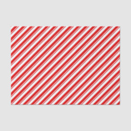 Papel De Seda Xmas Peppermint Candy Red Stripe Molhado