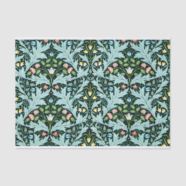 Papel De Seda Yare por William Morris (Frente )