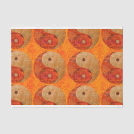 Papel De Seda Yin e Yang