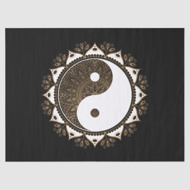 PAPEL DE SEDA YIN YANG (Frente )