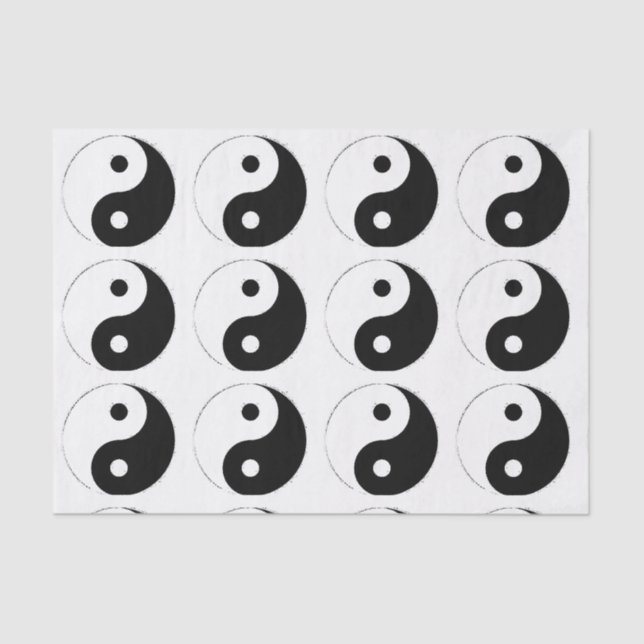 Papel De Seda Ying Yang Gift Wrap (Frente )