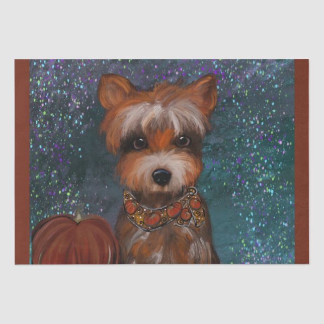 PAPEL DE SEDA YORKIE (Frente )