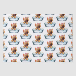 Papel De Seda Yorkie Dog