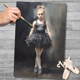 Papel De Seda Young Ballerina 2 Decoupage Paper