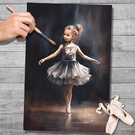 Papel De Seda Young Ballerina 5 Decoupage Paper