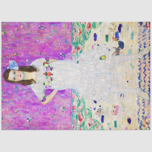Papel De Seda Young Girl, Gustav Klimt (Frente )