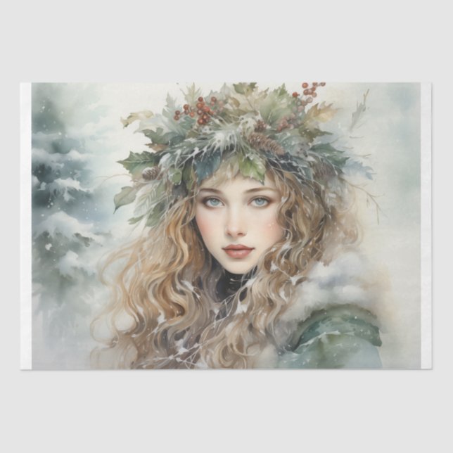 Papel De Seda Yule Maiden (Frente )