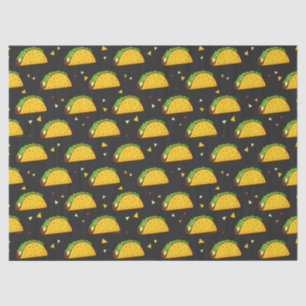 Papel De Seda Yummy Taco Pattern